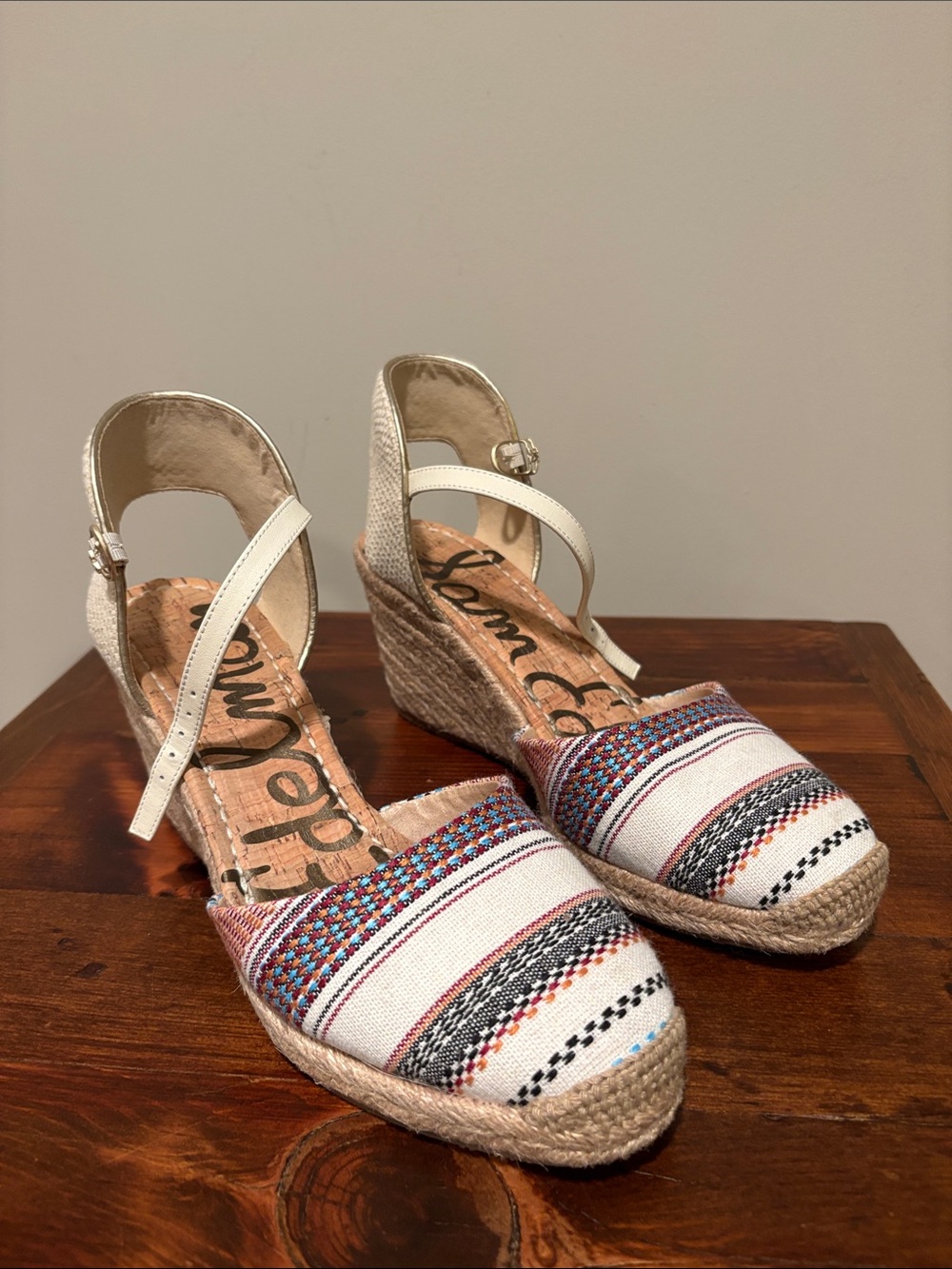 Sam Edelman Payton Espadrilles Size 8